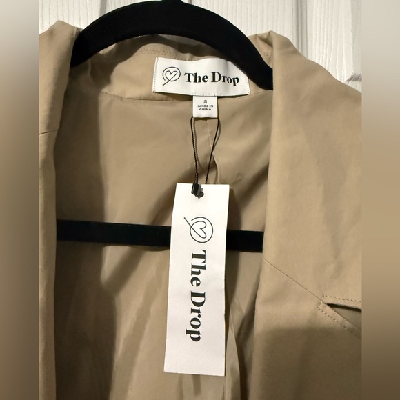 The Drop NWT Women's Noa Trench Coat- S - Picture 4 of 7